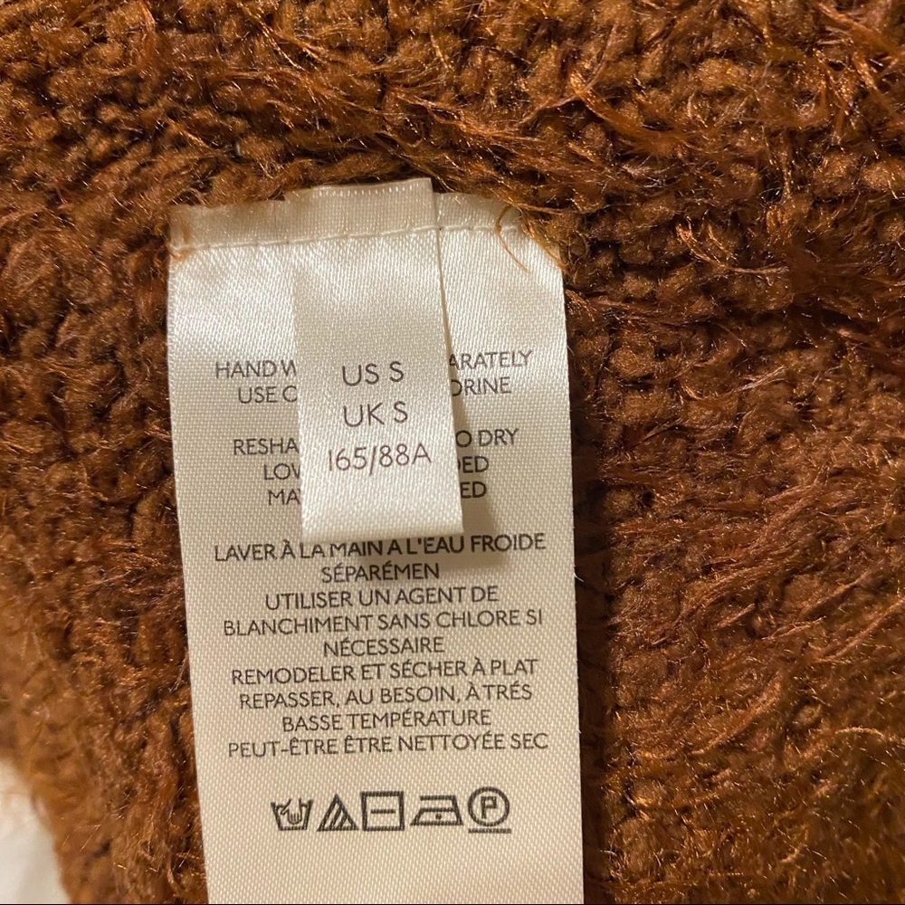 Free People Fuzzy V-Neck Sweater NWT - Picture 12 of 14